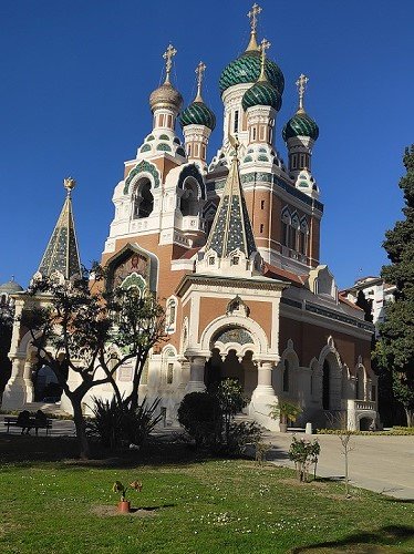 Catedral rusa de Niza curso de franc&eacute;s